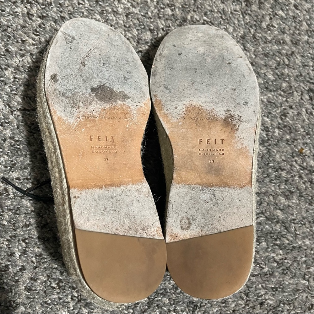 FEIT Espadrille Hand Sawn Sneakers size 37 - Picture 11 of 11